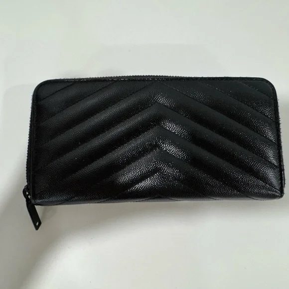 Yves Saint Laurent Black Key & Card Holder - Picture 2 of 5